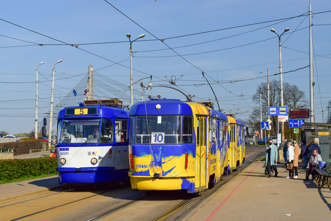 Рига, Tatra T3A № 30231