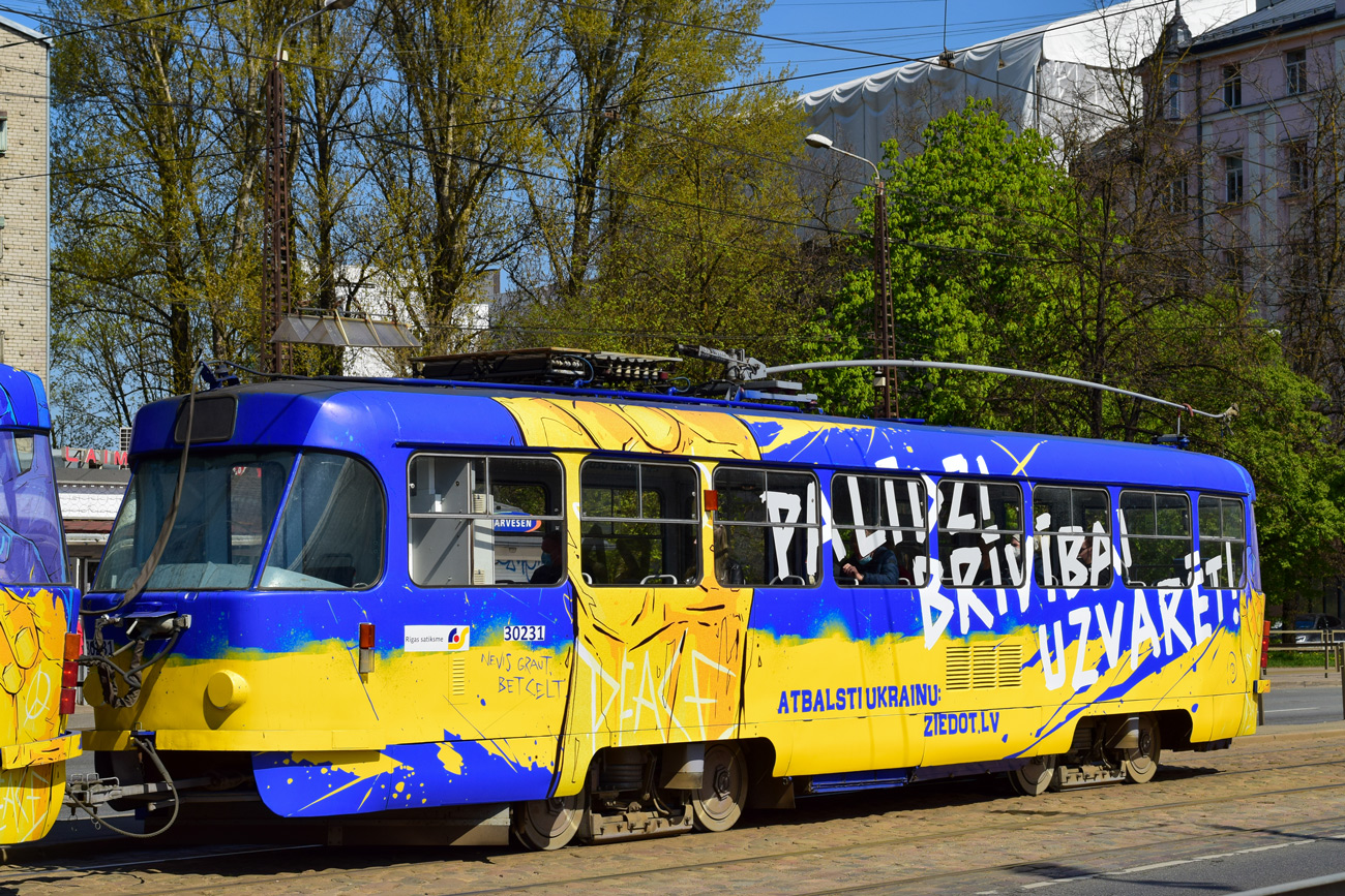 Рига, Tatra T3A № 30231