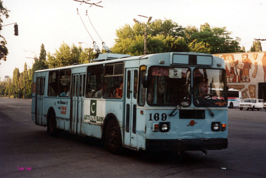 Кременчуг, ЗиУ-682Г [Г00] № 169; Кременчуг — Исторические фотографии — Троллейбус (1966-2005)