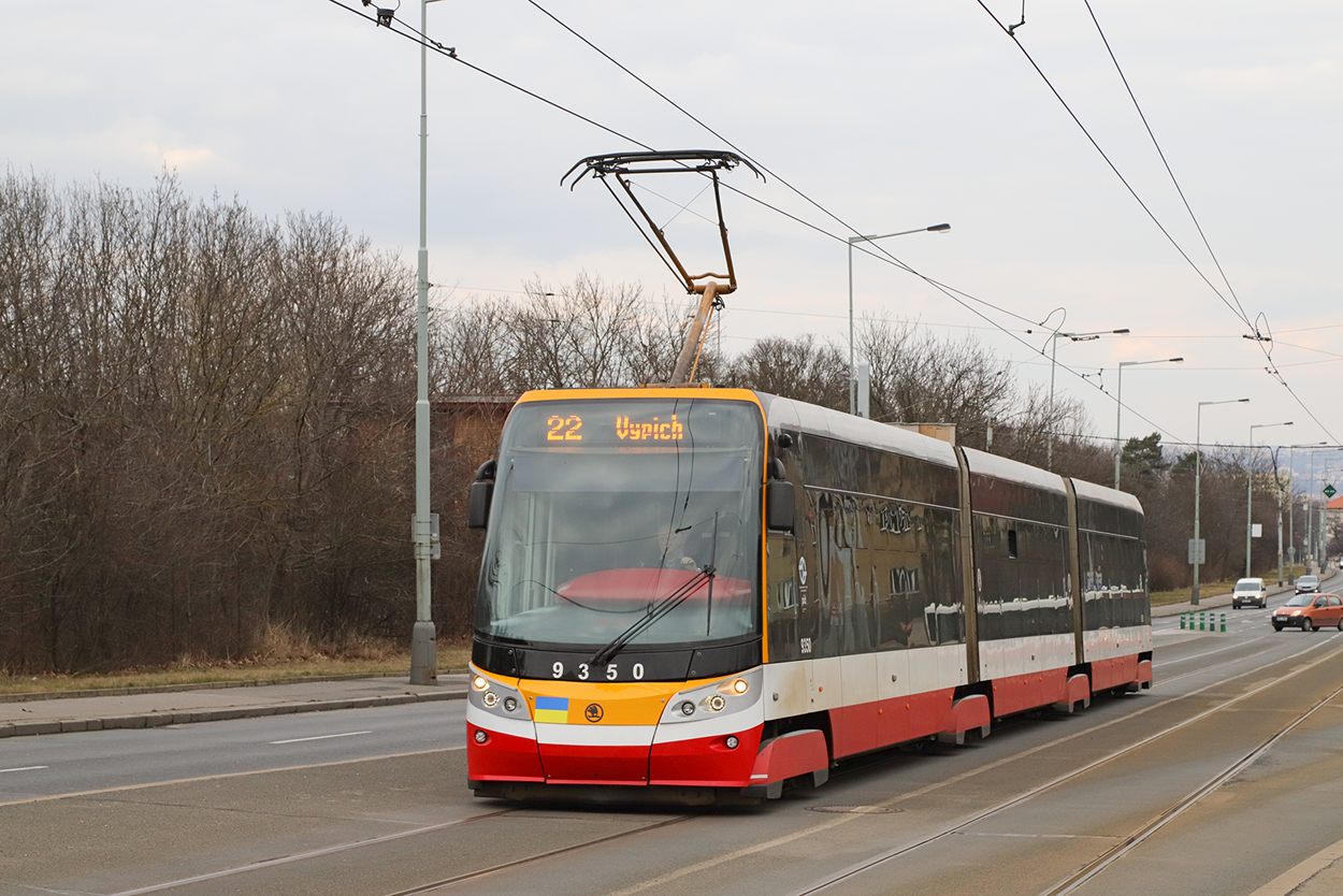 Прага, Škoda 15T4 ForCity Alfa Praha № 9350