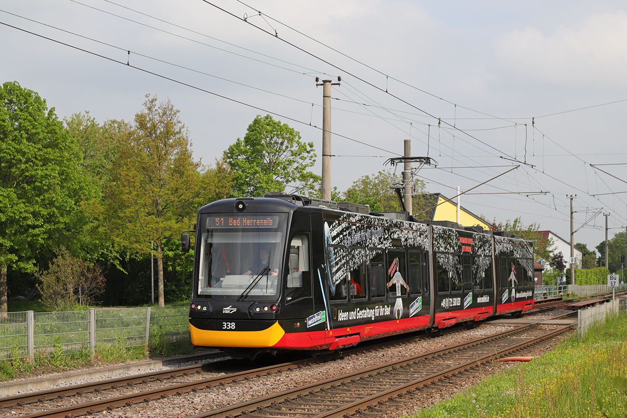 Карлсруэ, Vossloh NET 2012 № 338