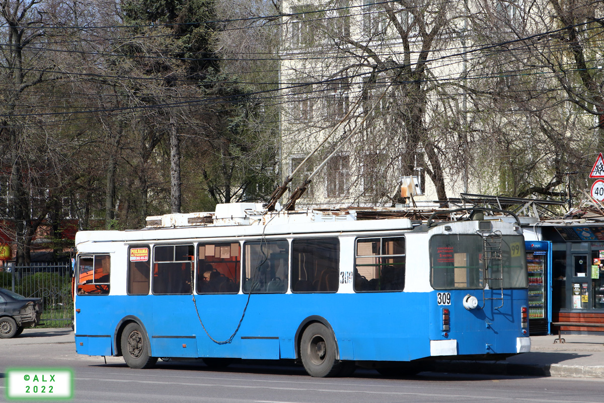 Воронеж, ЗиУ-682Г-016.02 № 309
