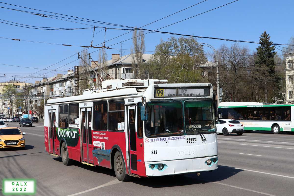 Воронеж, ЗиУ-682Г-016.02 № 311