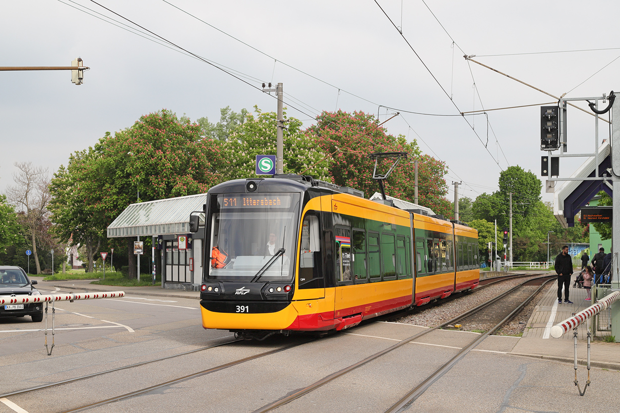 Karlsruhe, Vossloh NET 2012 Nr. 391