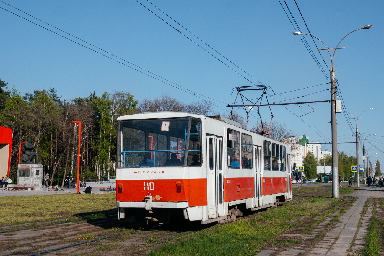 Липецк, Tatra T6B5SU № 110