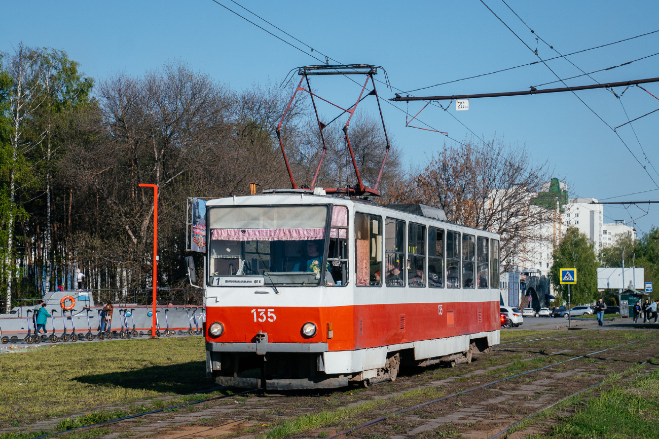 Липецк, Tatra T6B5SU № 135