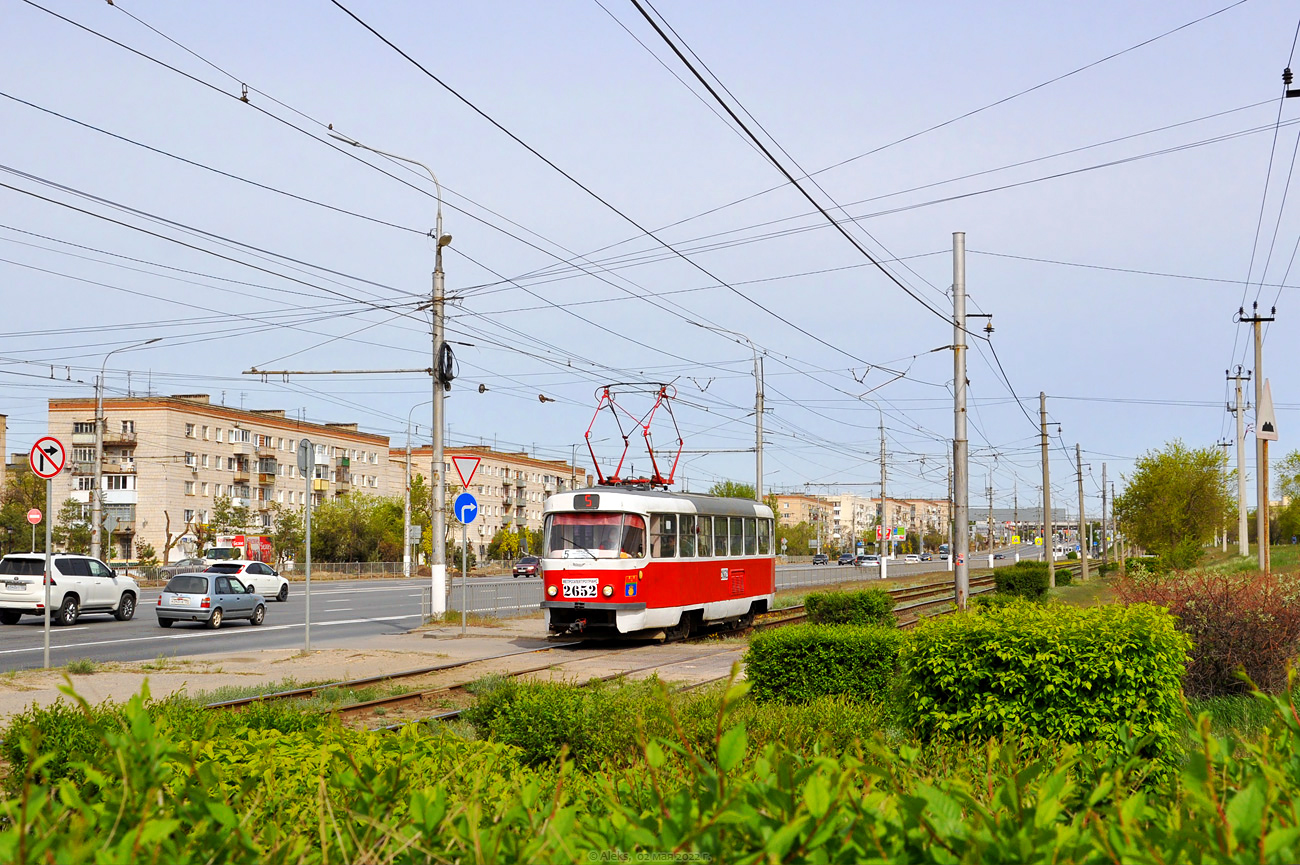 Волгоград, Tatra T3SU (двухдверная) № 2652