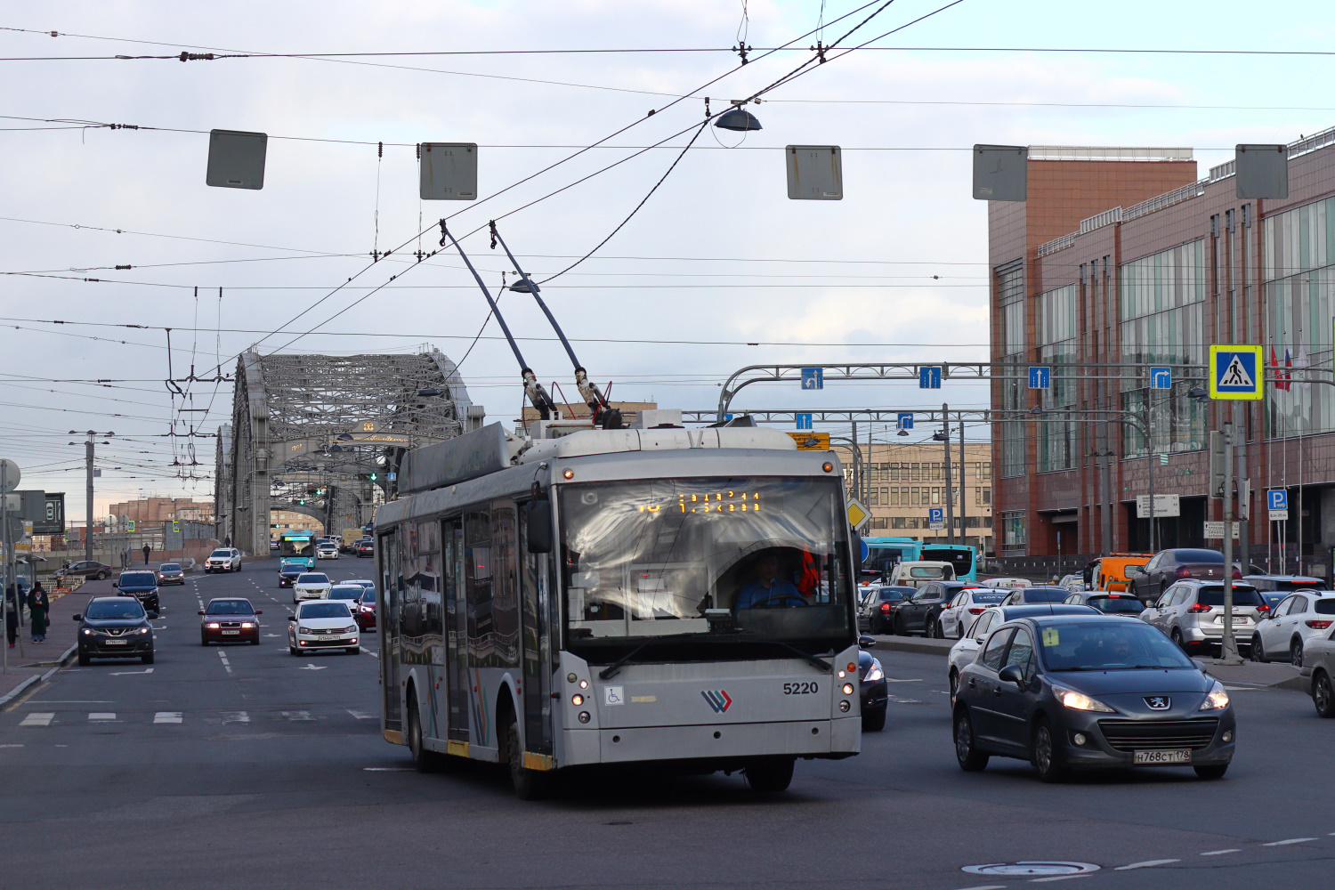 Санкт-Петербург, Тролза-5265.00 «Мегаполис» № 5220