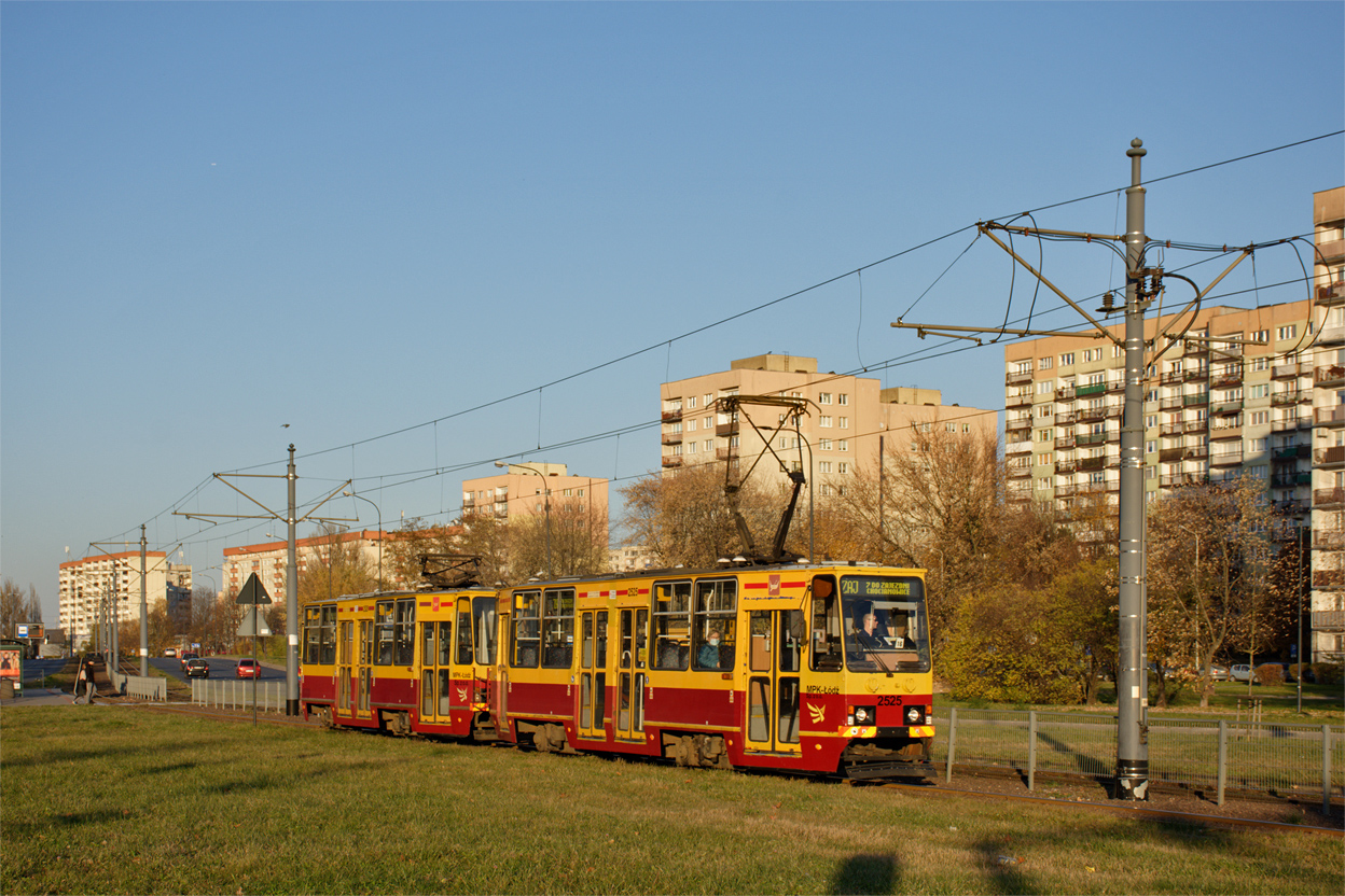 Лодзь, Konstal 805Na № 2525 Лодзь, Konstal 805Na № 2525