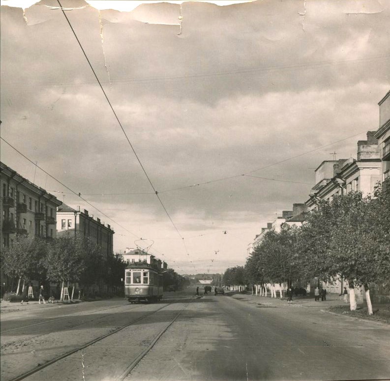 Тверь, Х № 42; Тверь — Старые фотографии (1917—1991); Тверь — Трамвайные линии: Пролетарский район