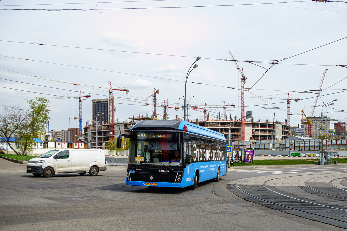 Москва, ЛиАЗ-6274 № 430354