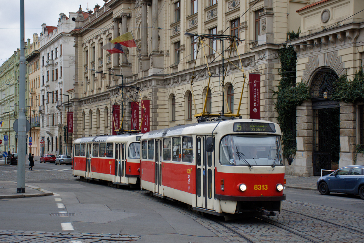 Прага, Tatra T3R.P № 8313
