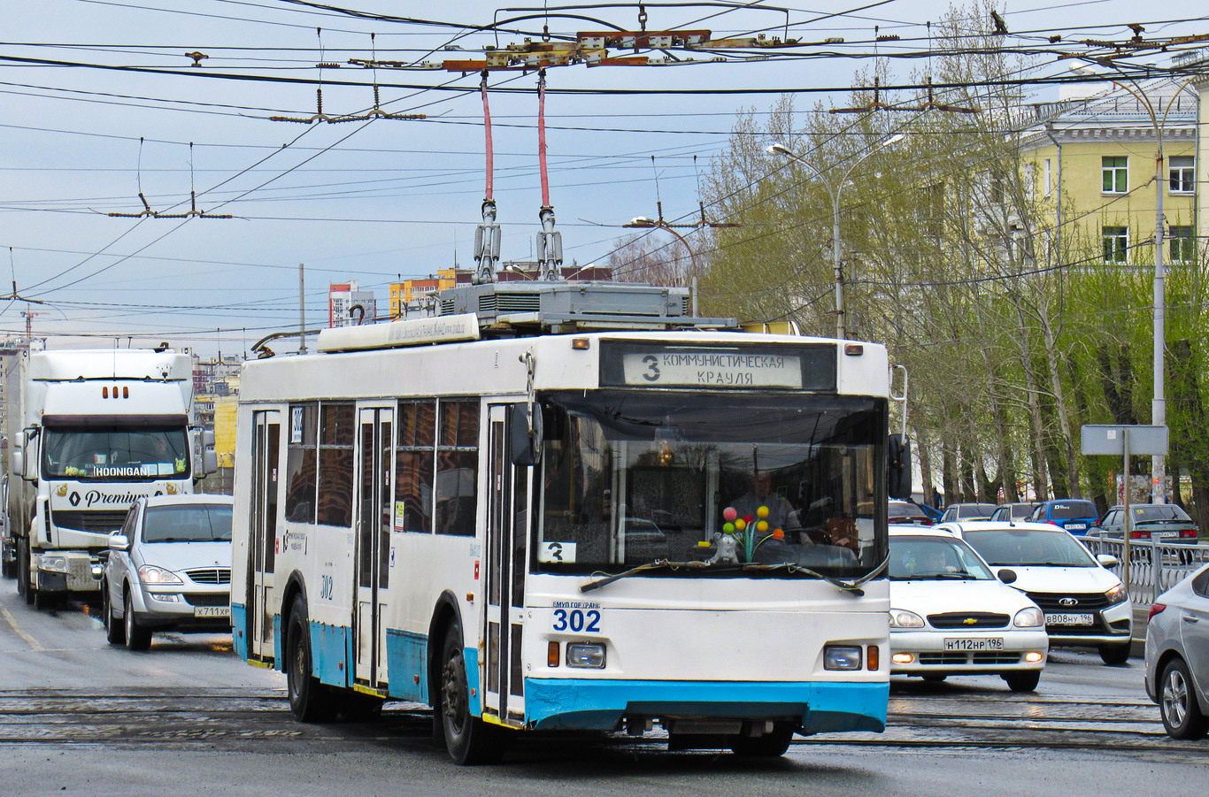 Екатеринбург, Тролза-5275.07 «Оптима» № 302