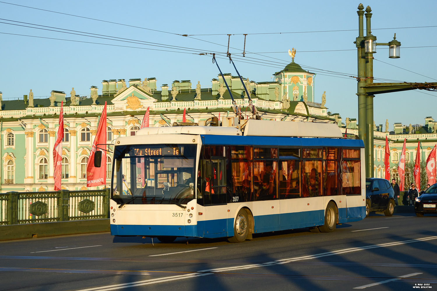 Санкт-Петербург, Тролза-5265.00 «Мегаполис» № 3517