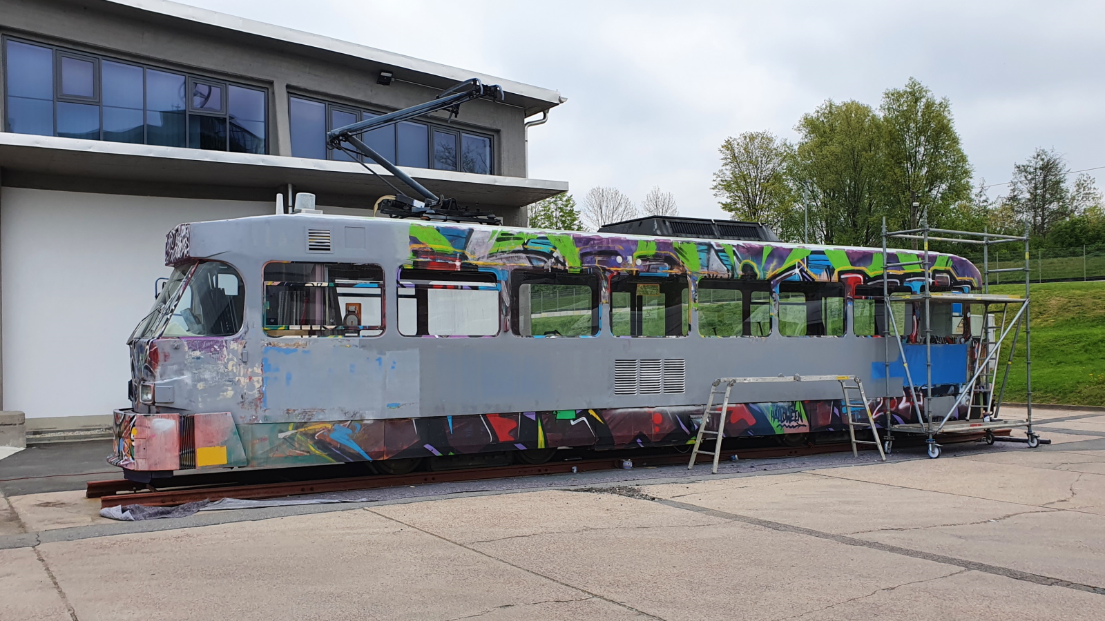 Chemnitz, Tatra T3DM Nr. 523