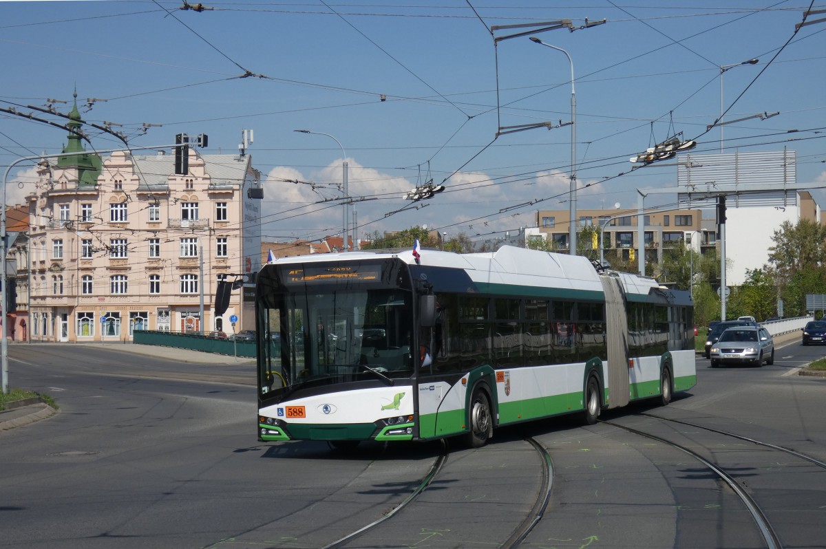 Пльзень, Škoda 27Tr Solaris IV № 588