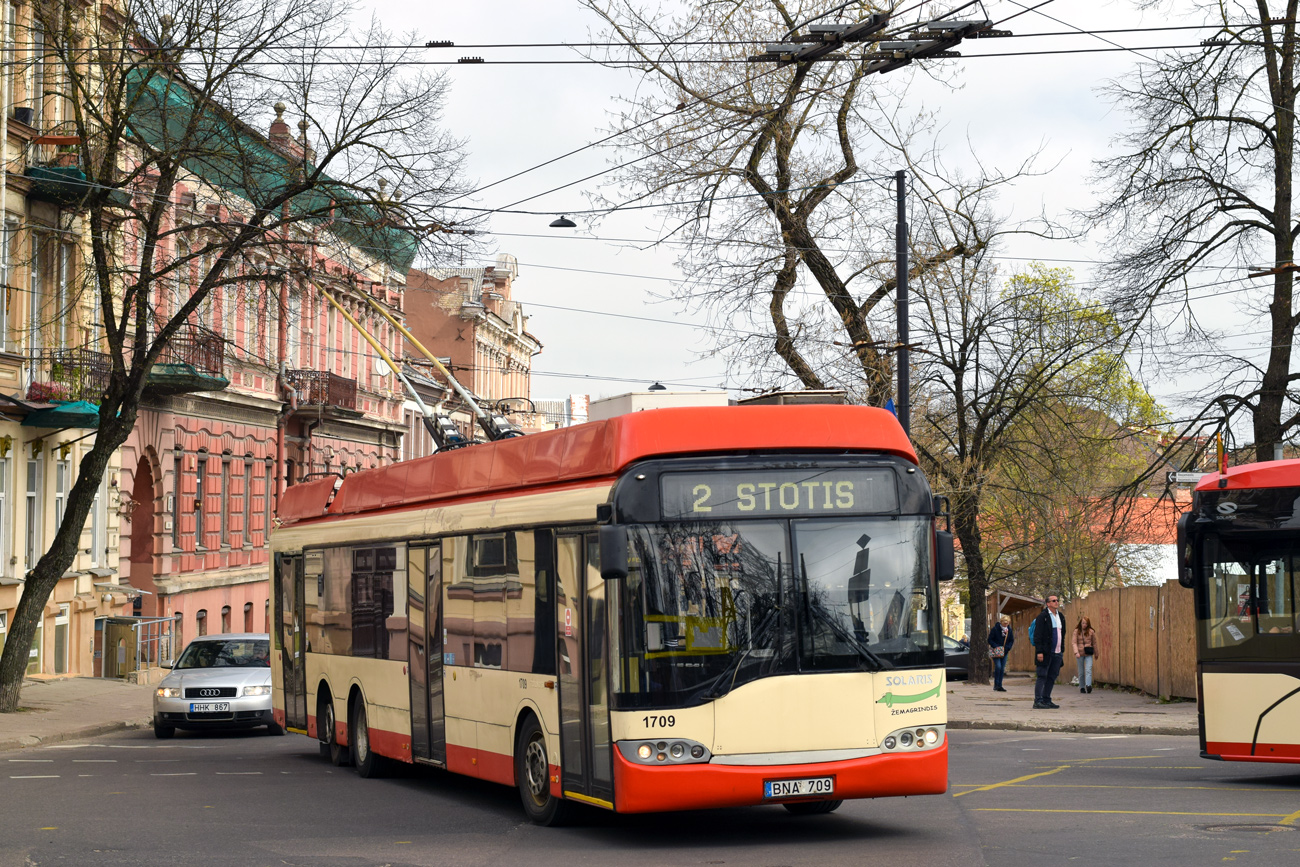 Вильнюс, Solaris Trollino II 15 AC № 1709