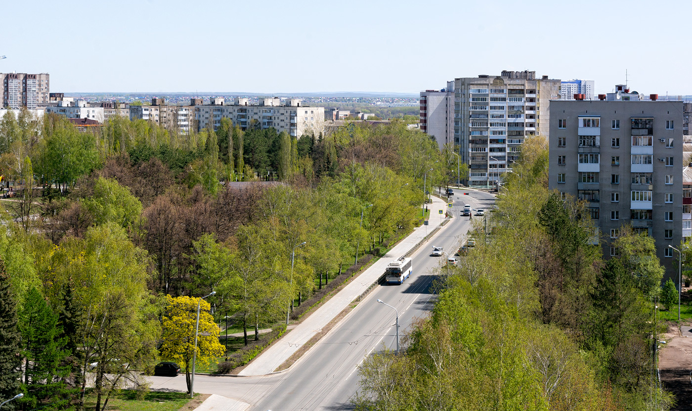 Уфа — Троллейбусная сеть — север