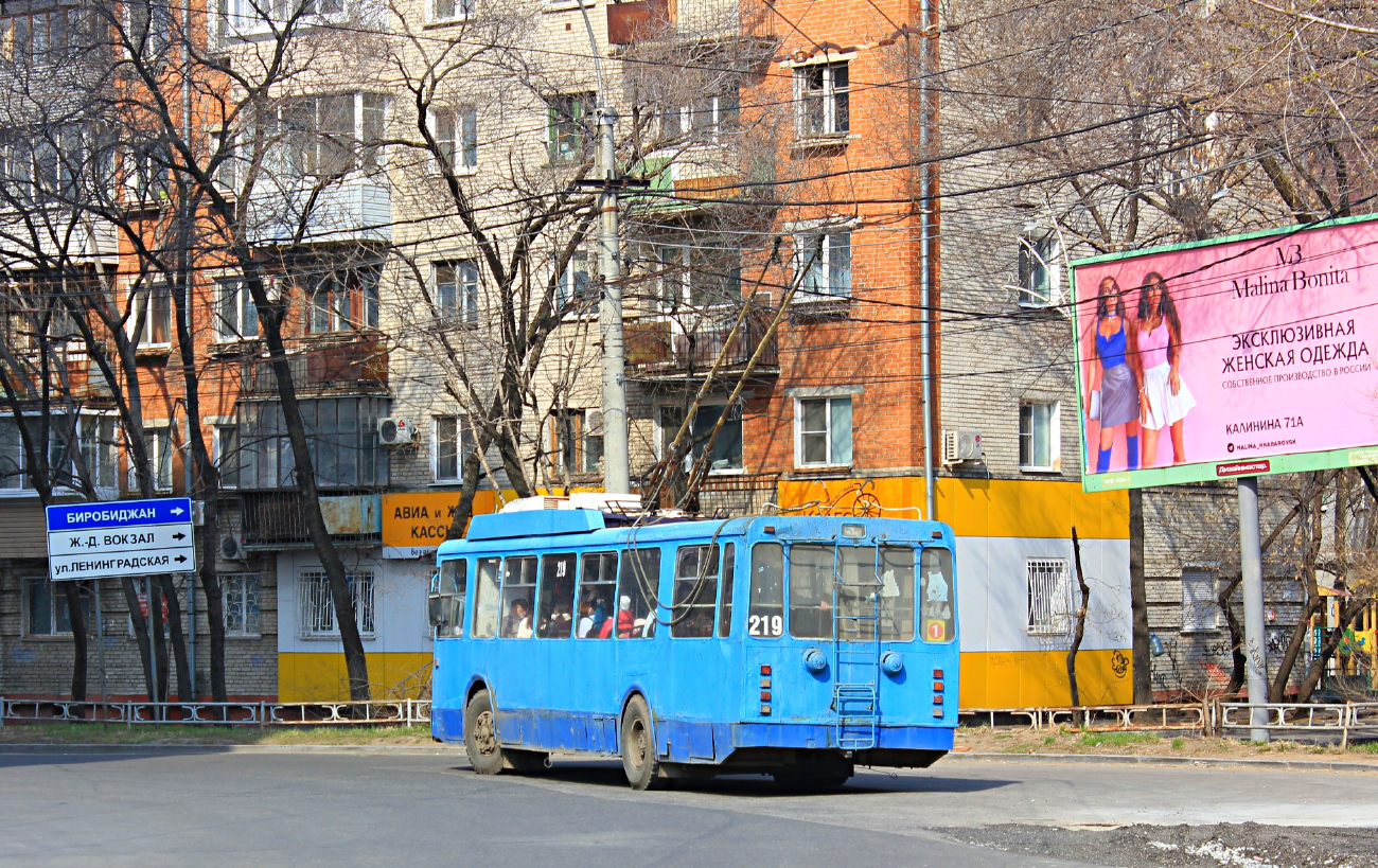 Хабаровск, БТЗ-5276-04 № 219
