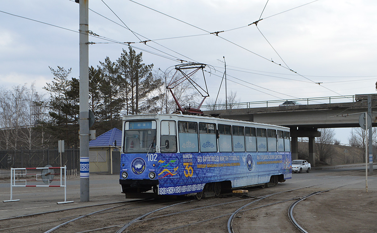 Павлодар, 71-605 (КТМ-5М3) № 102