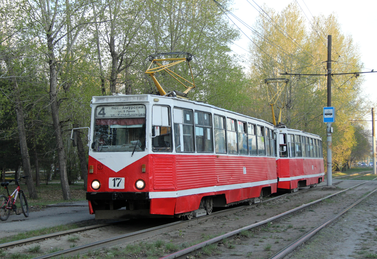 Омск, 71-605 (КТМ-5М3) № 17