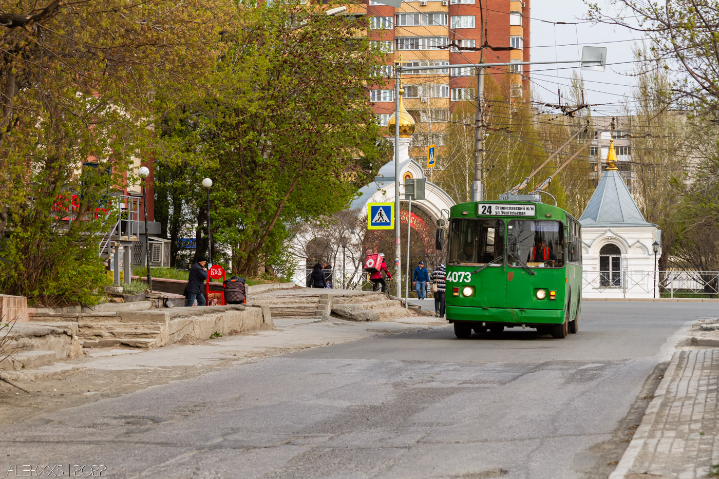 Новосибирск, ЗиУ-682В-012 [В0А] № 4073