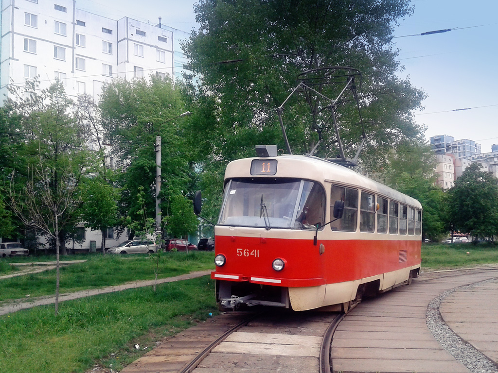 Киев, Tatra T3SU № 5641 Киев, Tatra T3SU № 5641