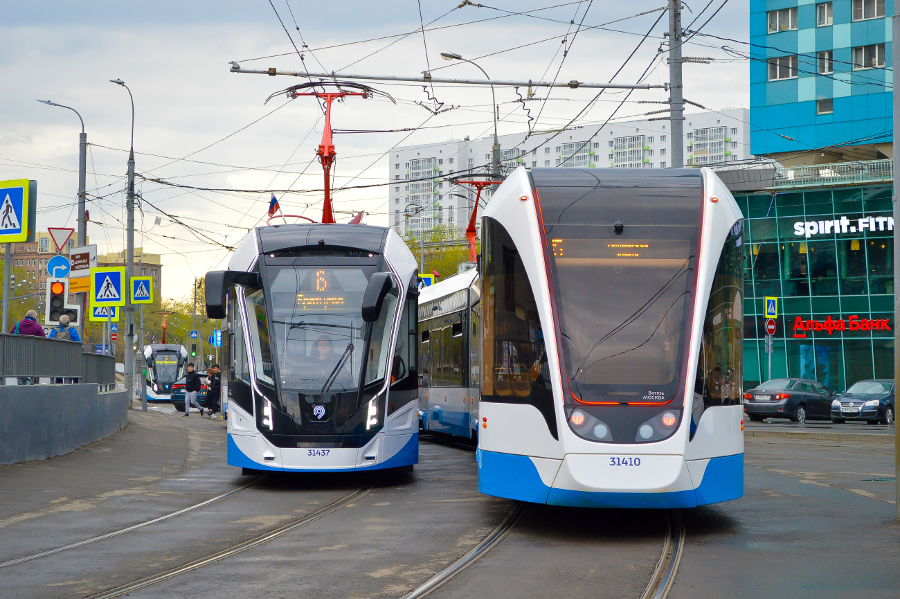 Москва, 71-931М «Витязь-М» № 31437; Москва, 71-931М «Витязь-М» № 31410