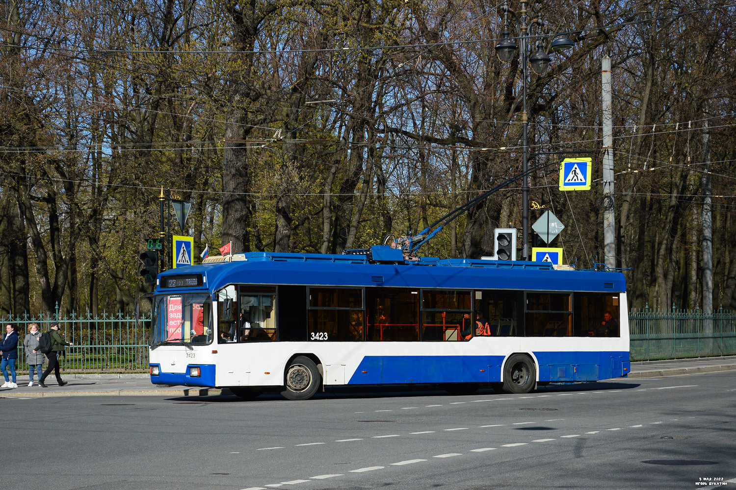 Санкт-Петербург, БКМ 321 № 3423