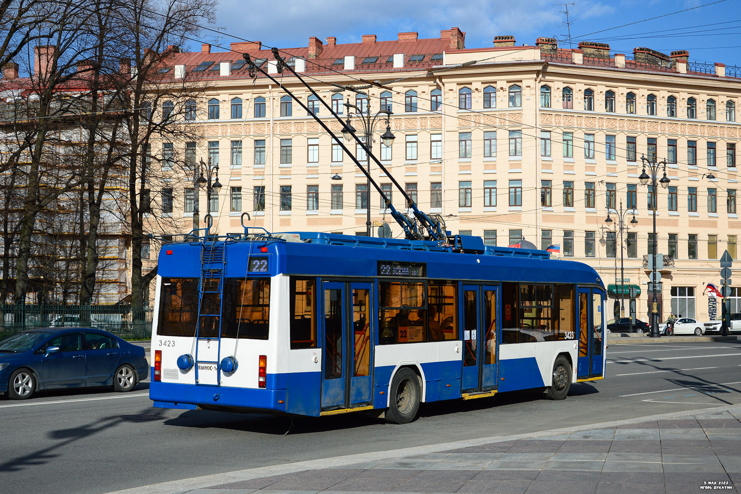 Санкт-Петербург, БКМ 321 № 3423