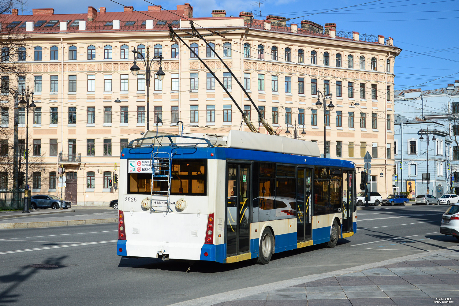 Санкт-Петербург, Тролза-5265.00 «Мегаполис» № 3525
