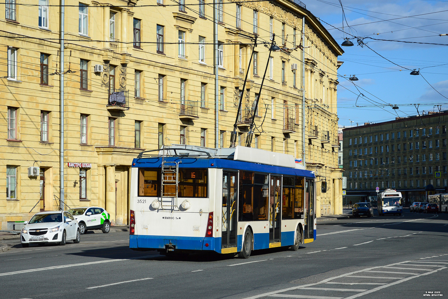 Санкт-Петербург, Тролза-5265.00 «Мегаполис» № 3521