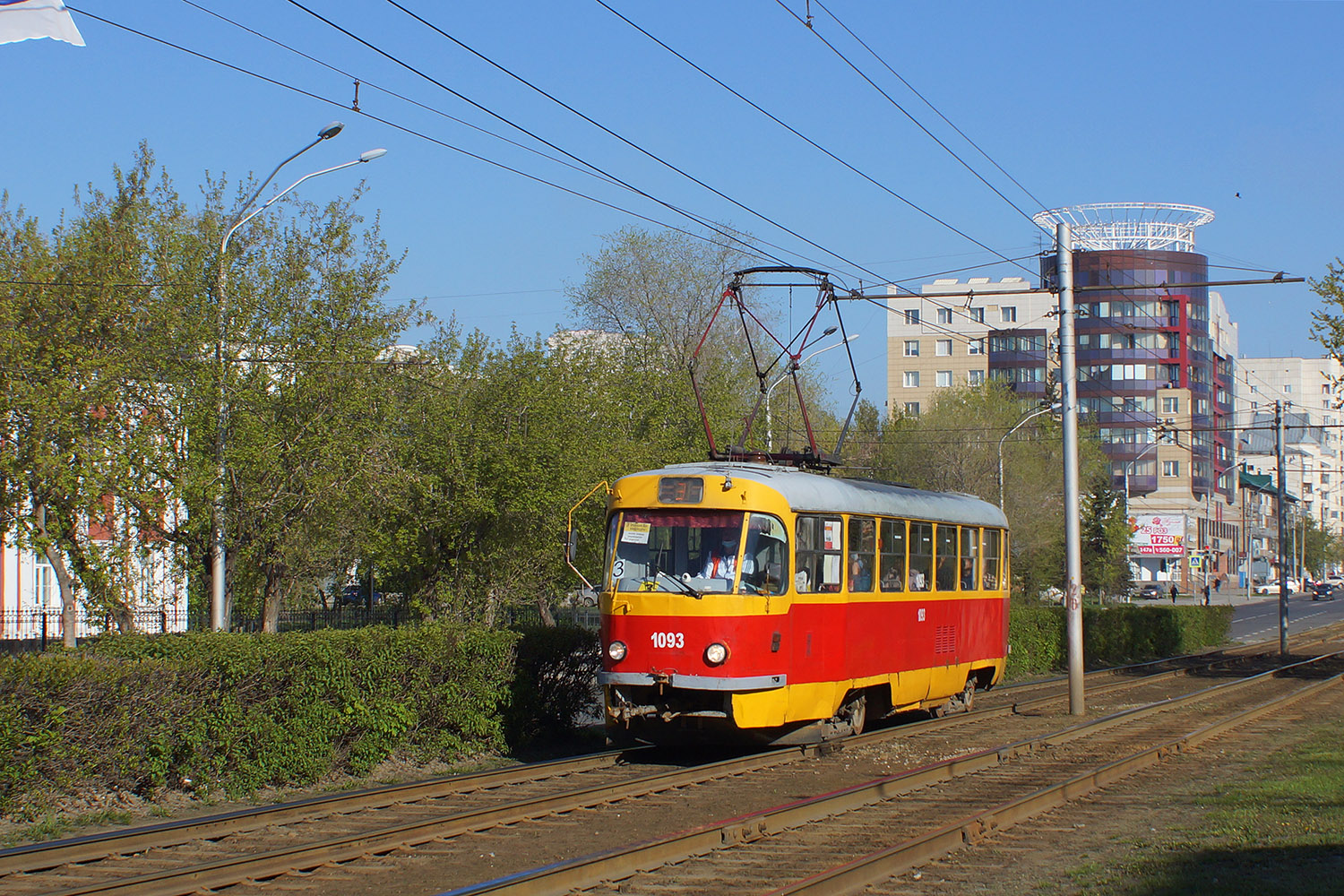 Барнаул, Tatra T3SU № 1093