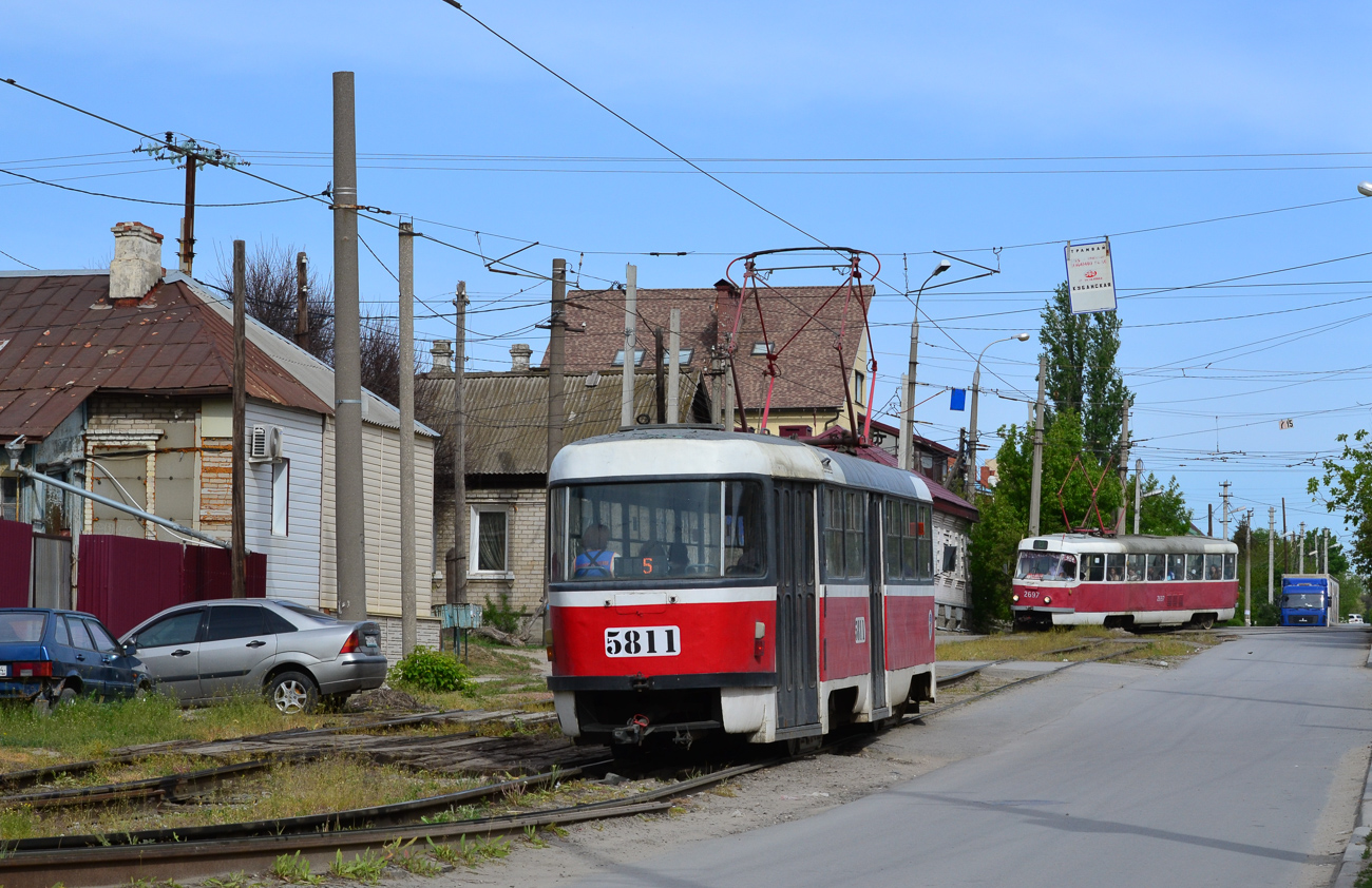 Волгоград, Tatra T3SU № 5811