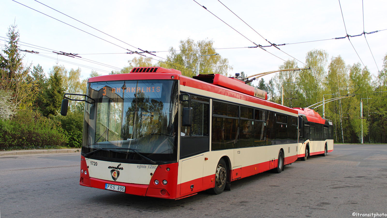 Вильнюс, МАЗ-ЭТОН Т203 Amber № 1720