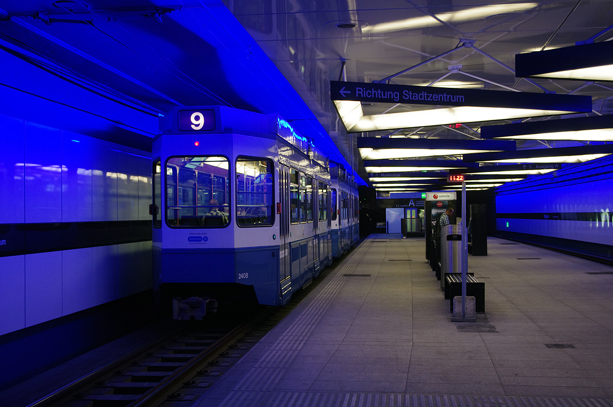 Цюрих, SWP/SIG/BBC Be 2/4 "Tram 2000 Pony" № 2408