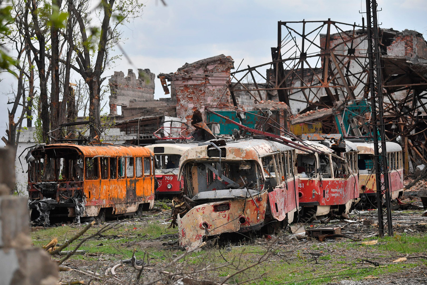 Мариуполь, Tatra T3SUCS № 753; Мариуполь, Tatra T3SUCS № 759; Мариуполь — Последствия боевых действий 24.02.2022—20.05.2022