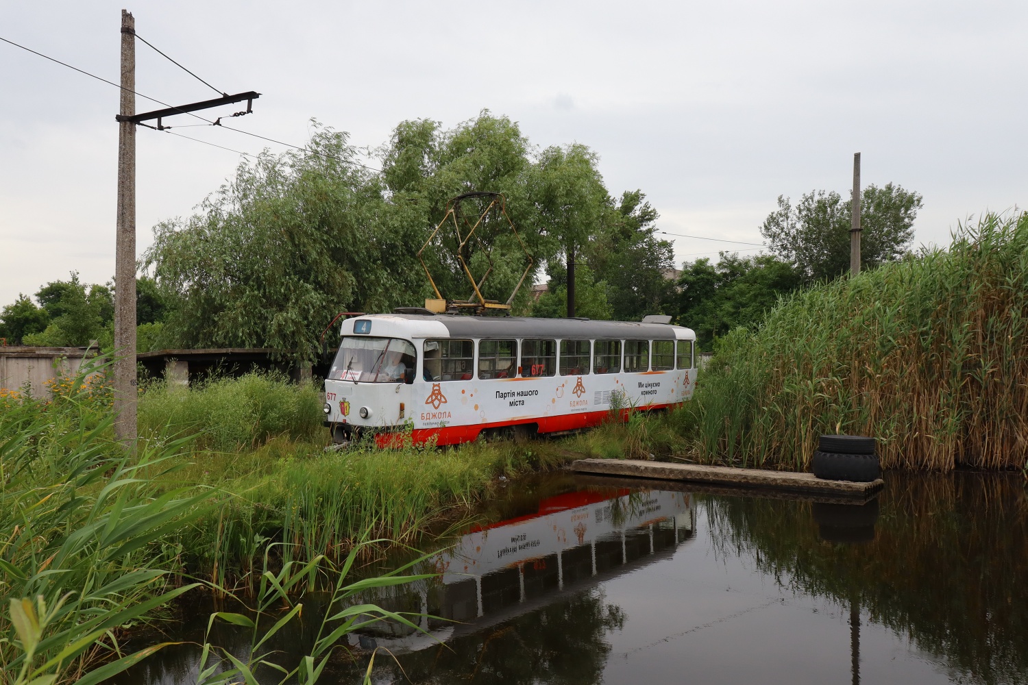 Каменское, Tatra T3SUCS № 677