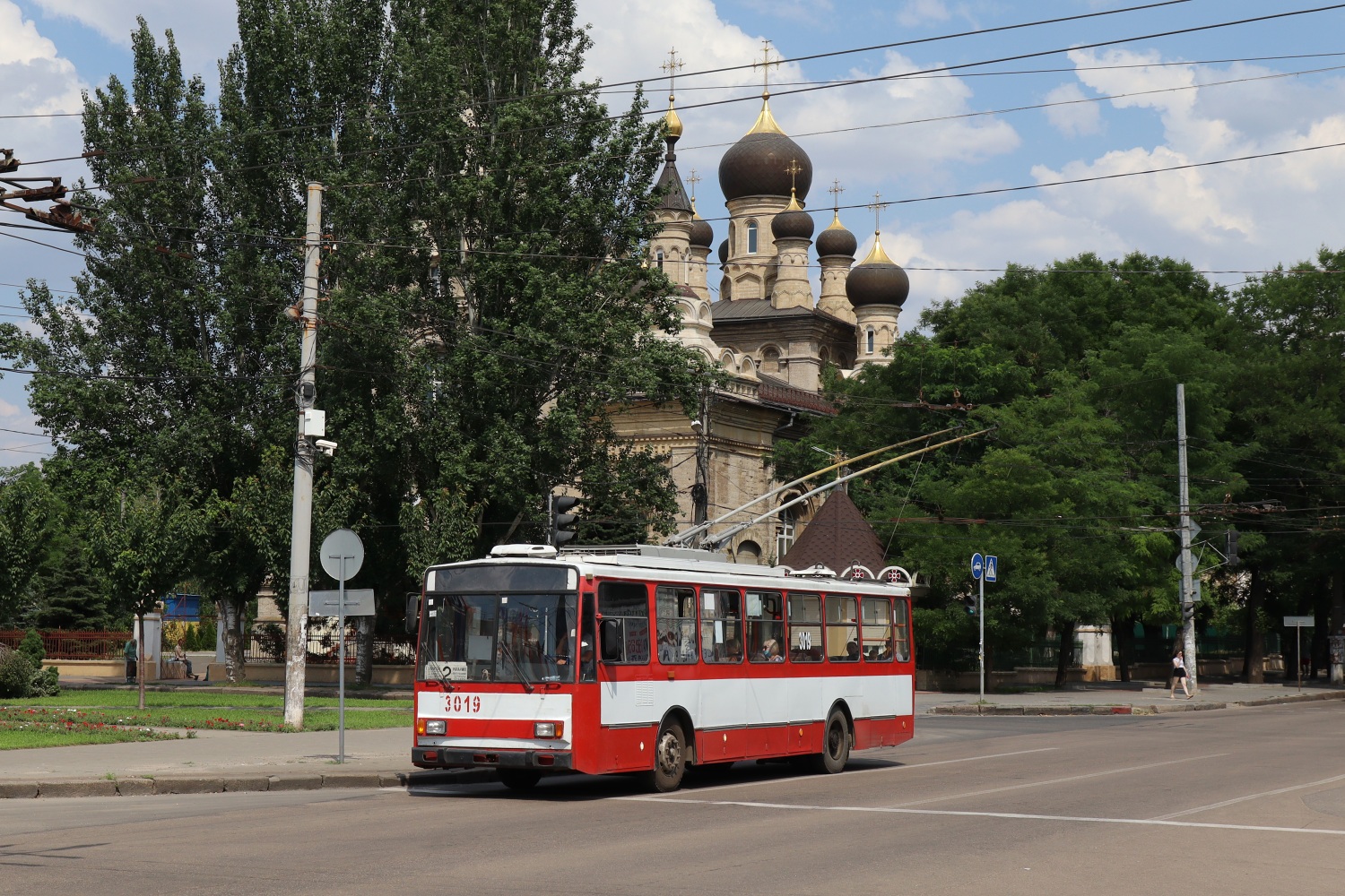 Николаев, Škoda 14TrR № 3019