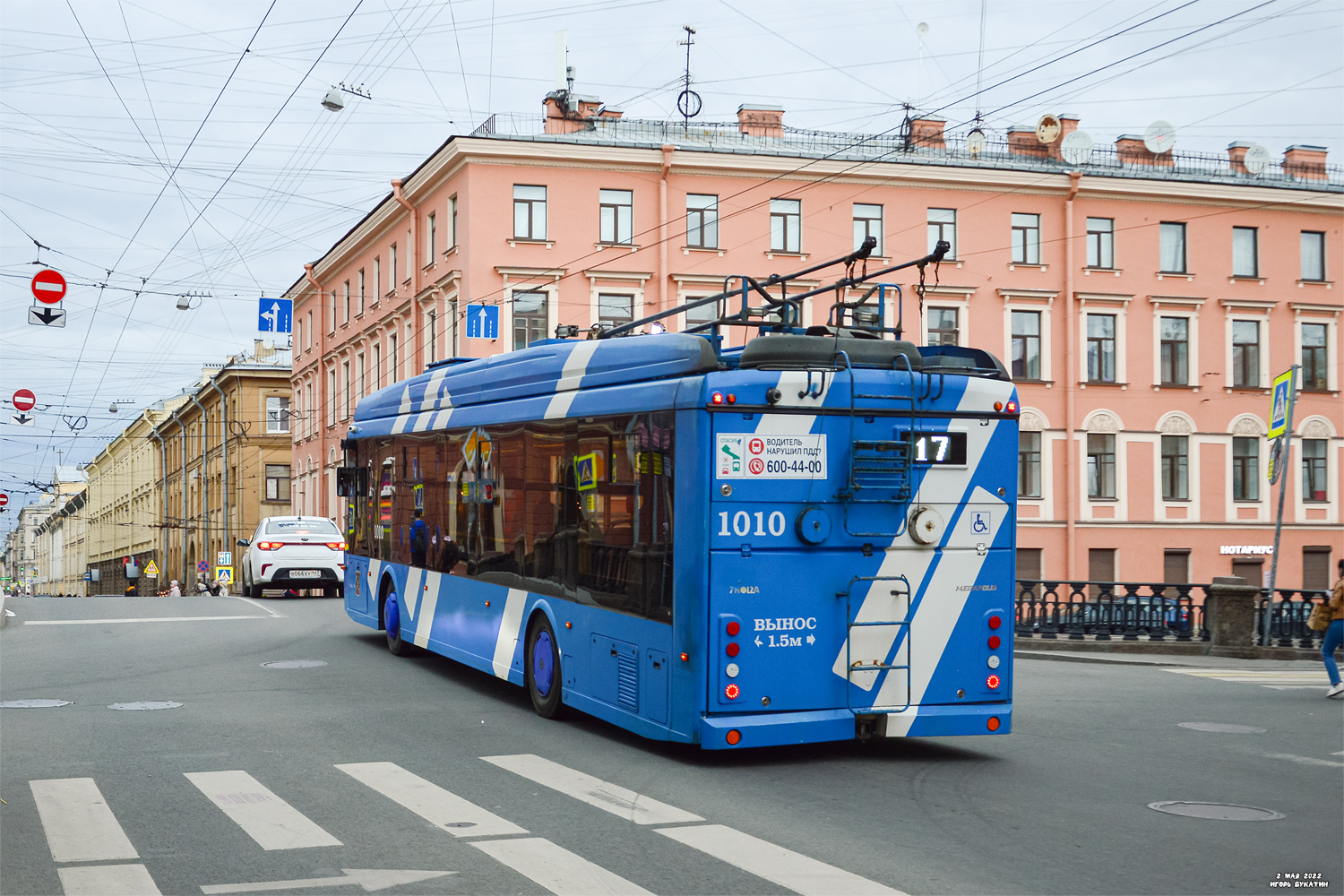 Санкт-Петербург, Тролза-5265.08 «Мегаполис» № 1010