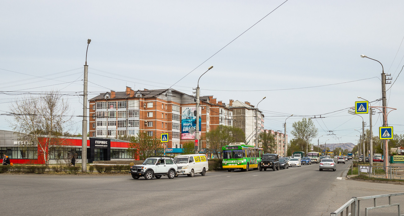 Abakana — Trolleybus Lines and Infrastructure