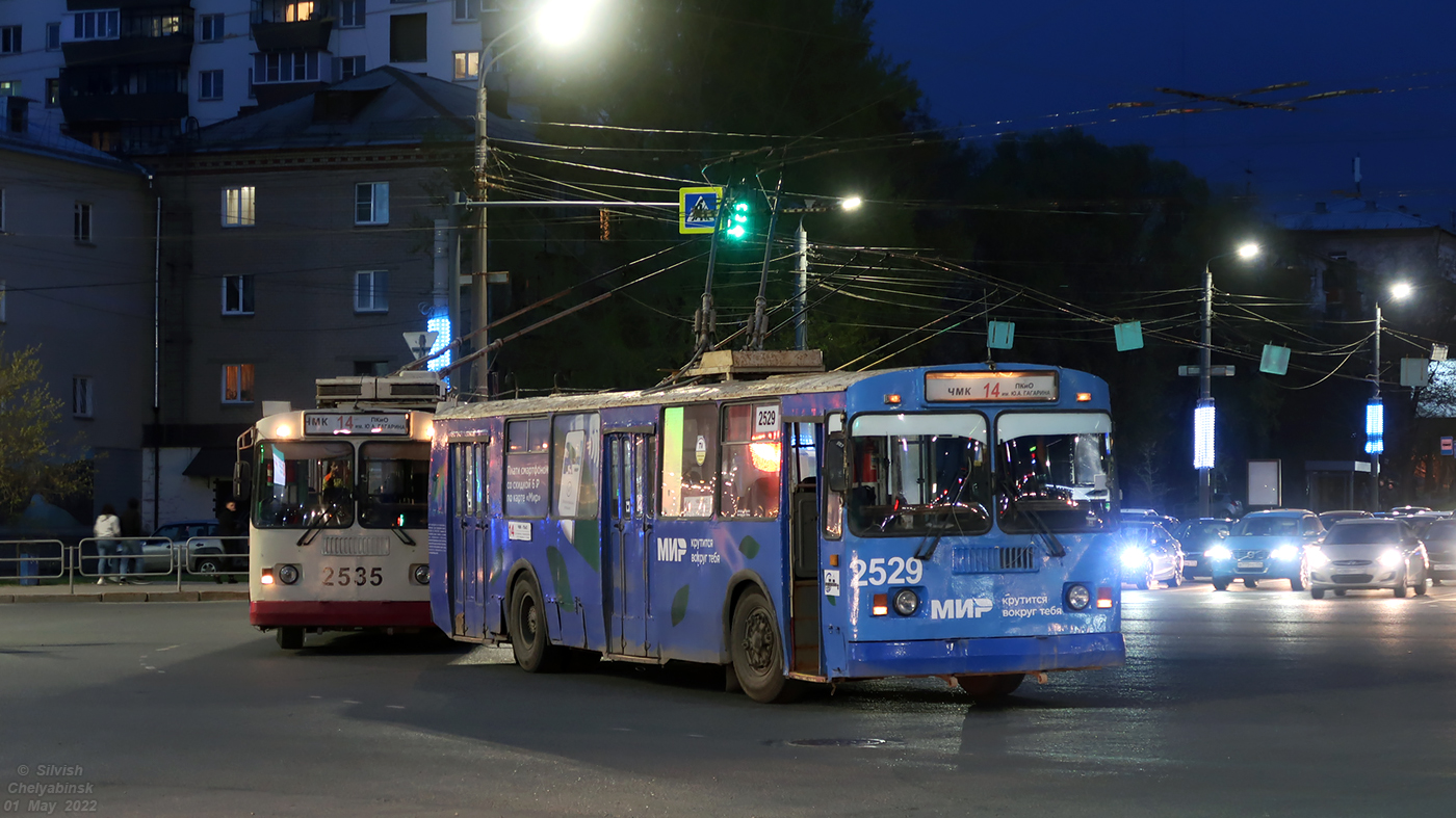 Челябинск, ЗиУ-682Г-012 [Г0А] № 2529