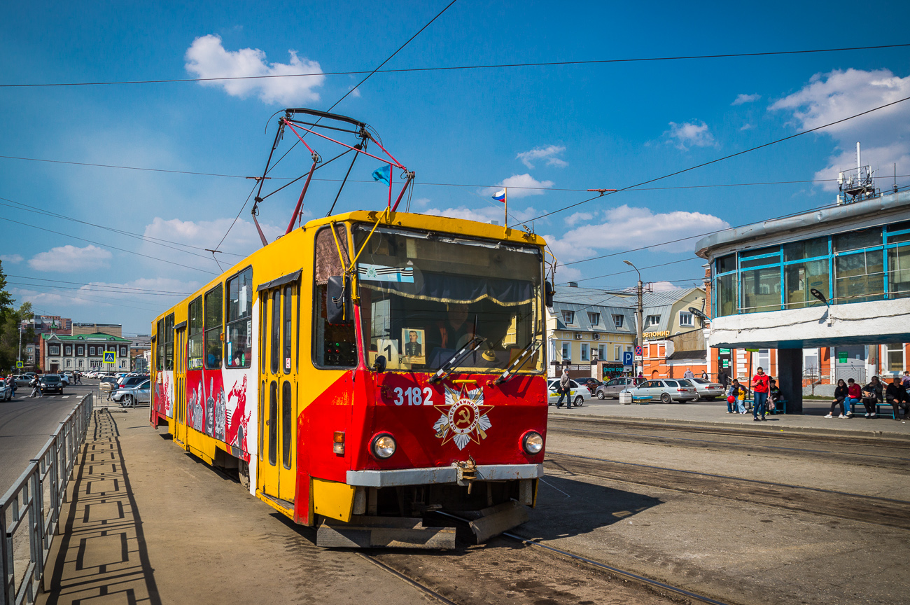 Барнаул, Tatra T6B5SU № 3182