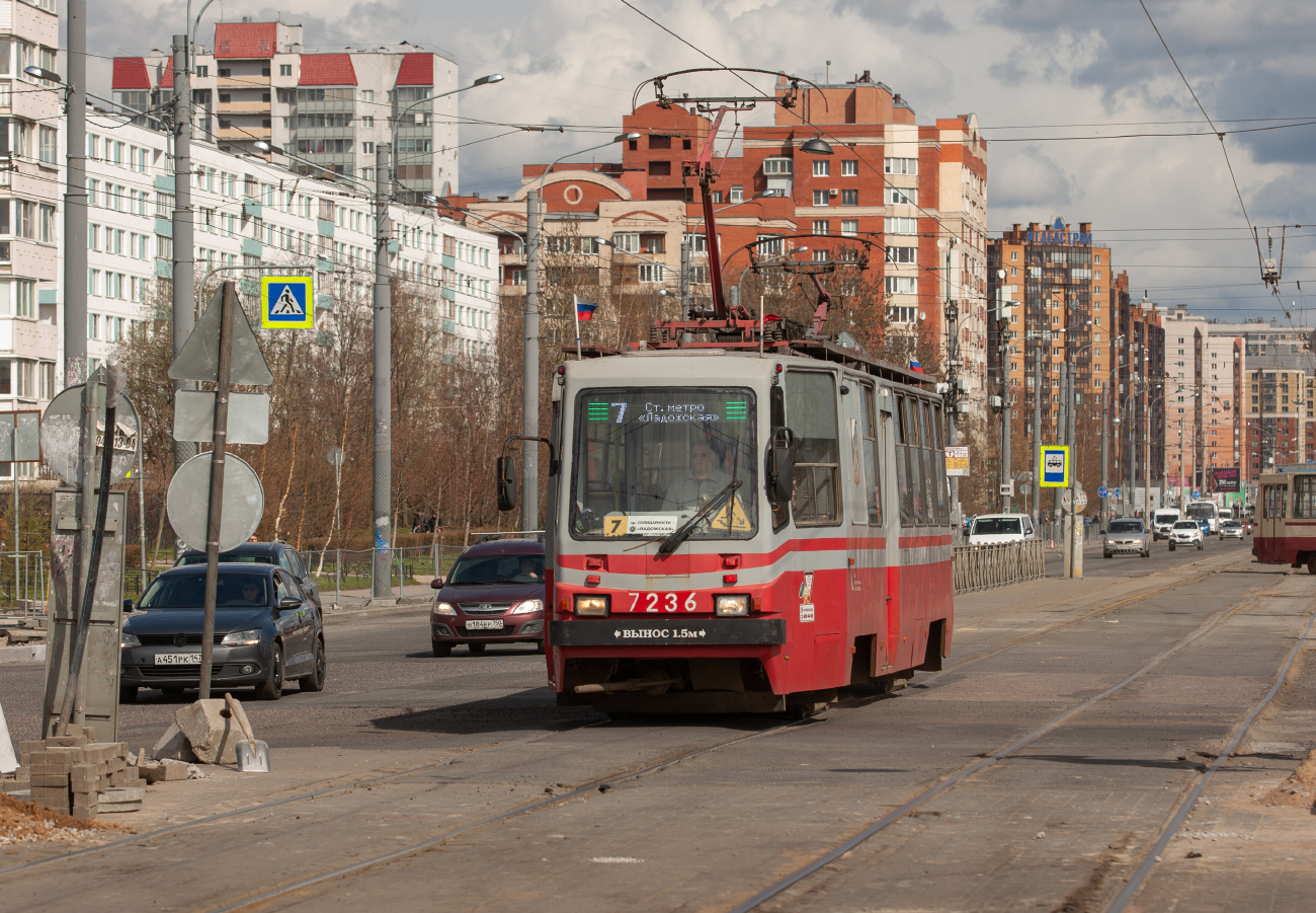 Санкт-Петербург, ТС-77 № 7236