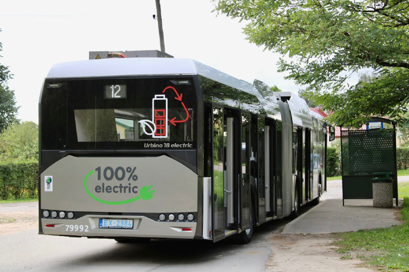 Рига, Solaris Urbino IV 18 Electric № 79992