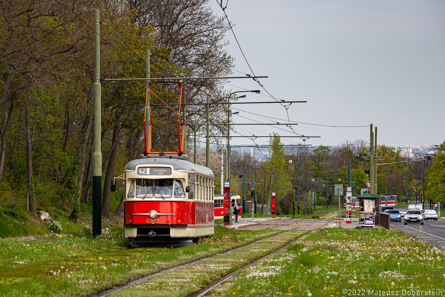 Прага, Tatra T2R № 6003
