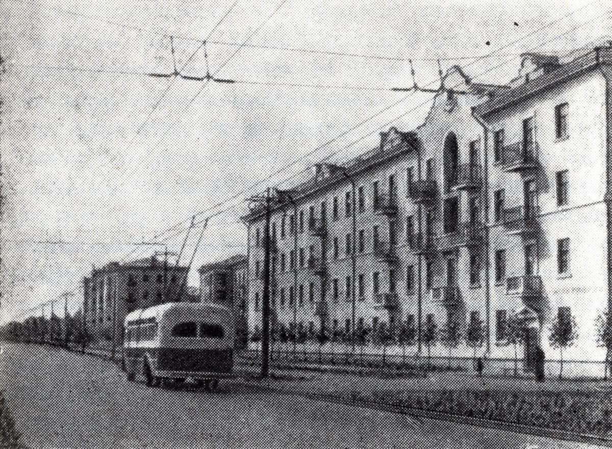 Днепр — Исторические фотографии: Троллейбус