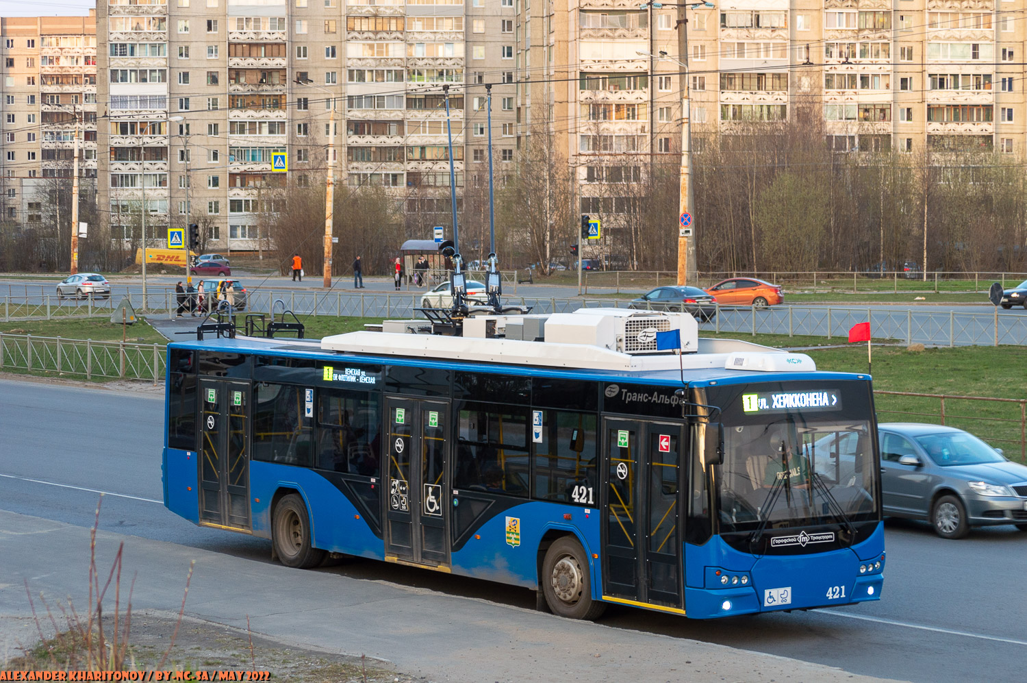Петрозаводск, ВМЗ-5298.01 «Авангард» № 421