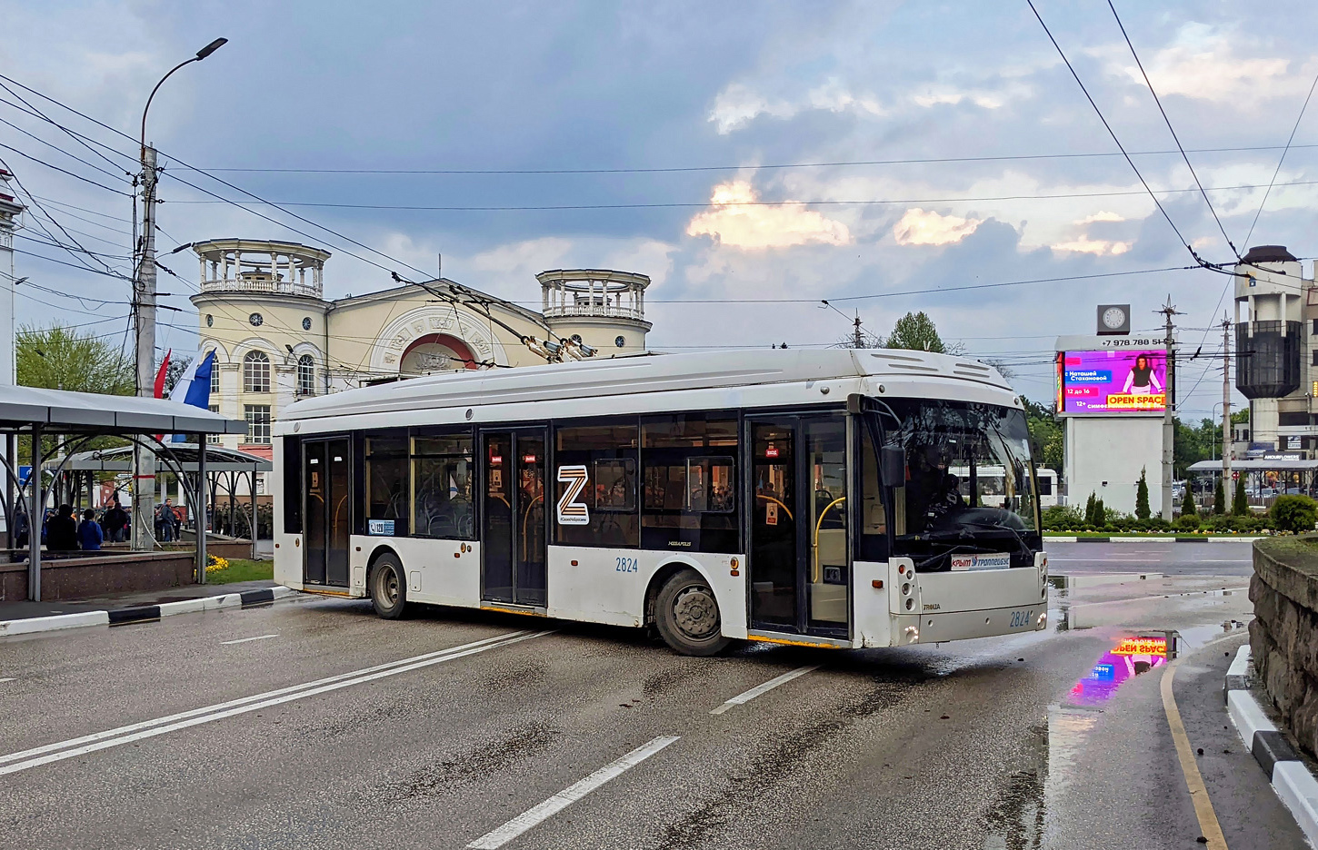 Крымский троллейбус, Тролза-5265.03 «Мегаполис» № 2824