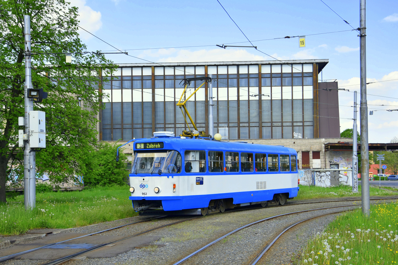 Острава, Tatra T3R.P № 962